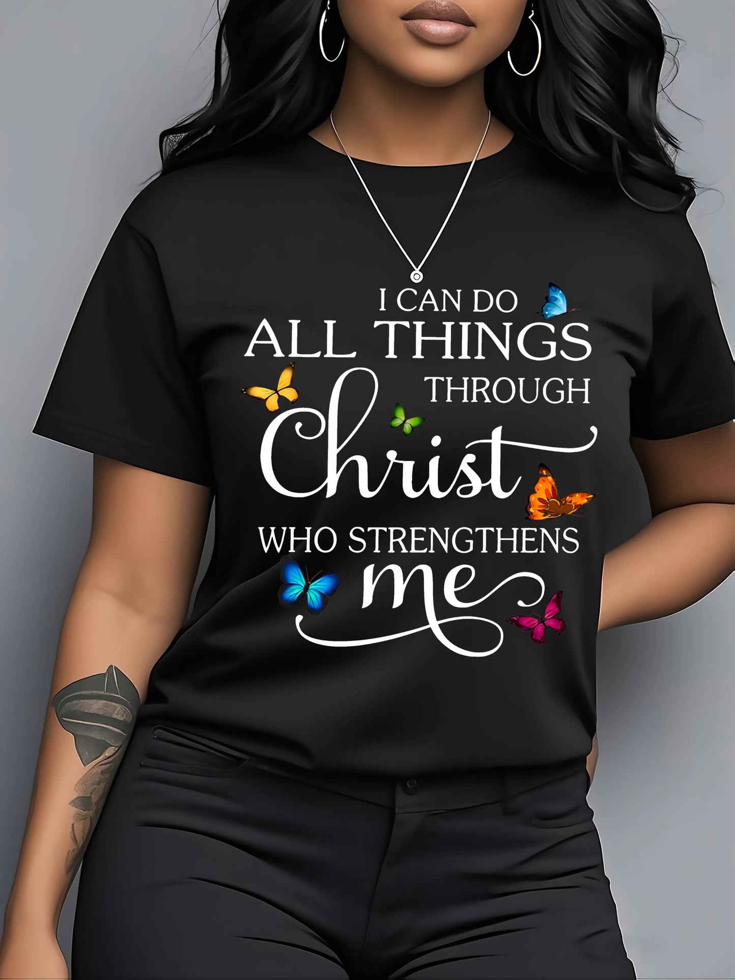 I Can Do All Things Through Christ Women's Tee