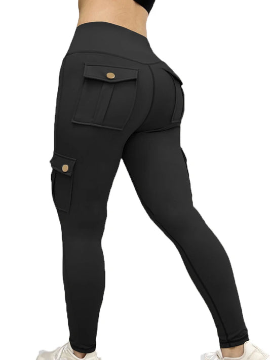 Pockets Gym Leggings Women Fashion Fitness Pants Comfortable Sport  Leggings
